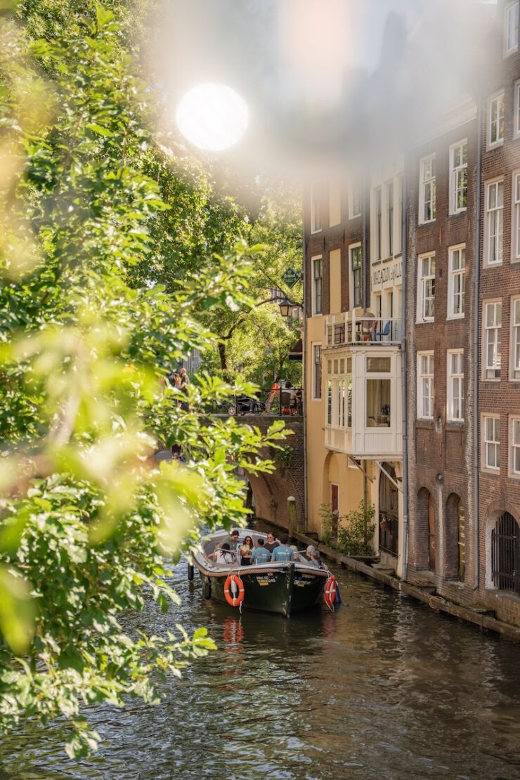 Utrecht Sehenswuerdigkeiten Oudegracht