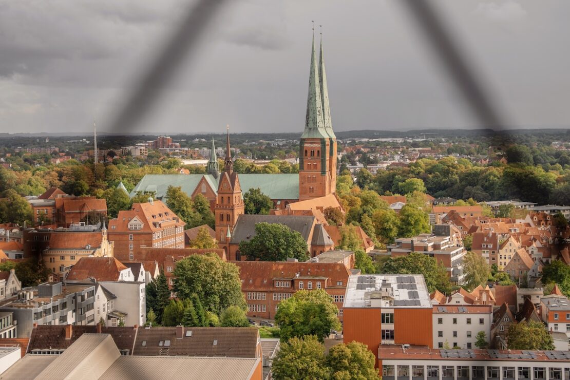 Aussichtsplattform der St. Petri Kirche in Luebeck