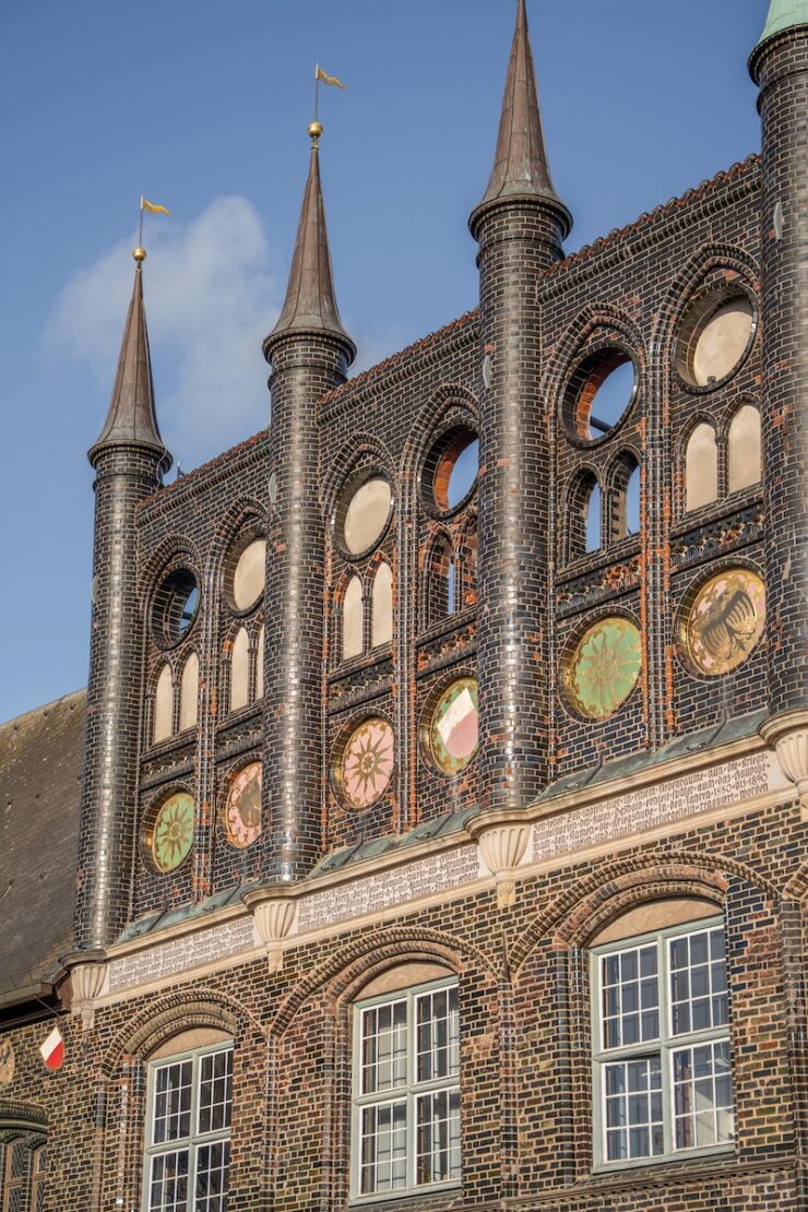 Fassade Rathaus Luebeck