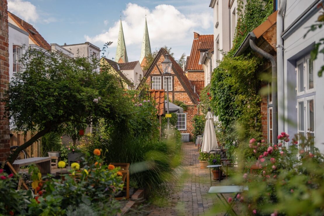 Lübeck Sehenswürdigkeiten verborgene Innenhöfe und Gänge