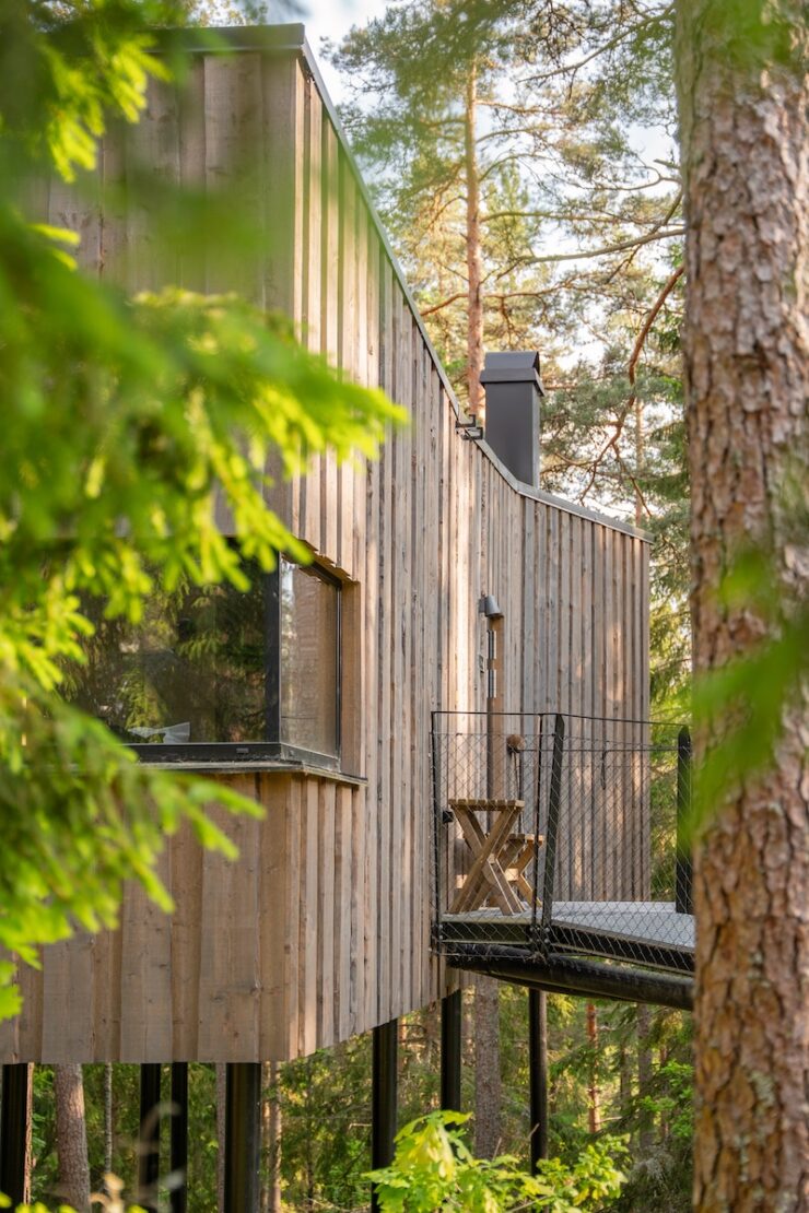 Baumhaushotel in Schweden