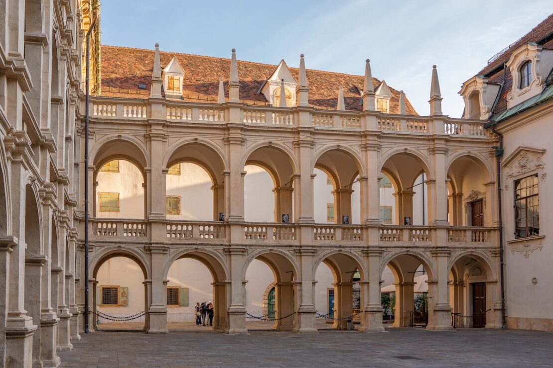 Grazer Landhaushof in der Herrengasse