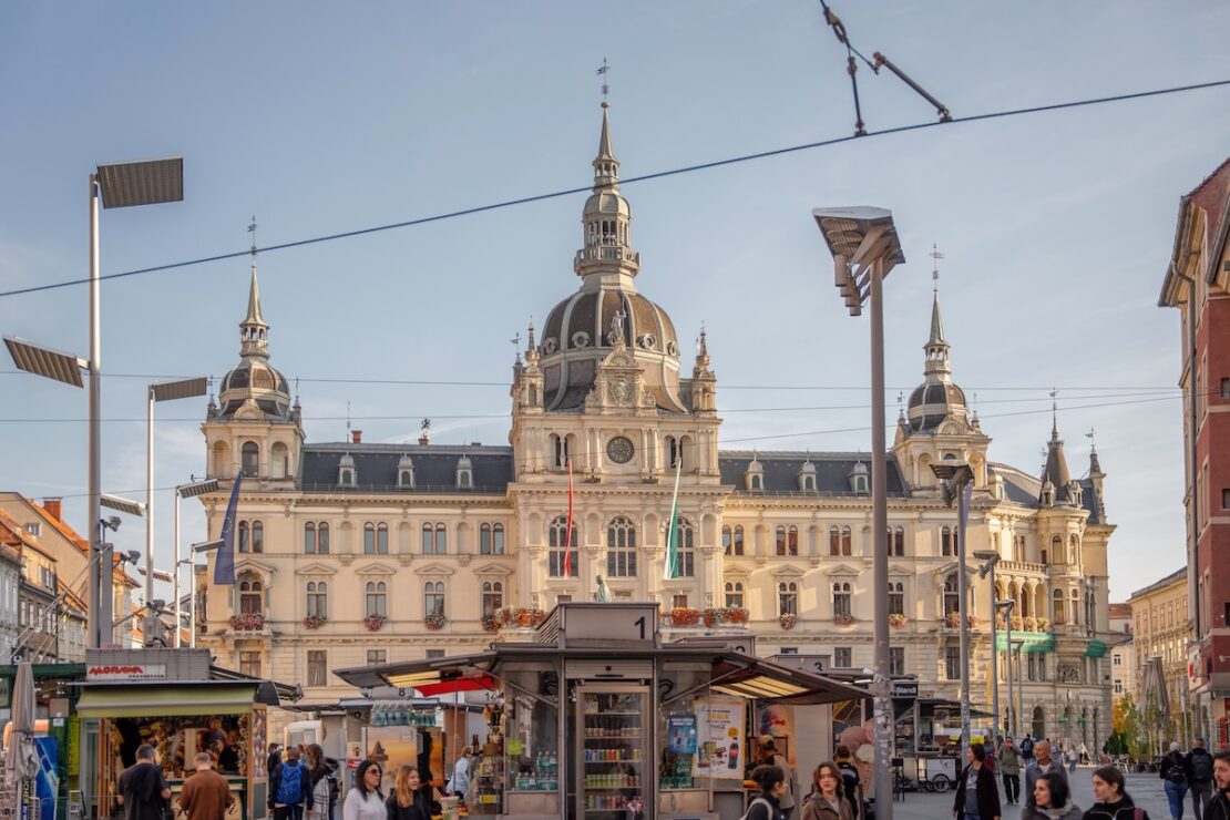 Hauptplatz Graz mit Rathaus