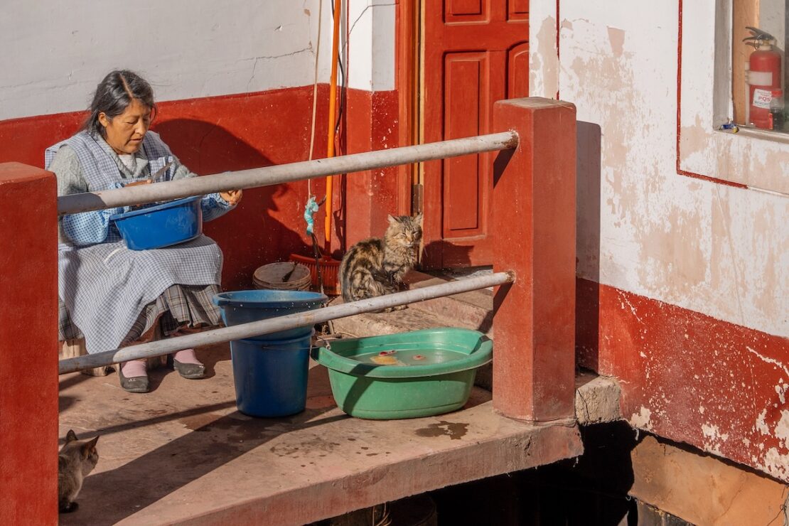 Homestay auf der Insel Amantani im Titicacasee Peru