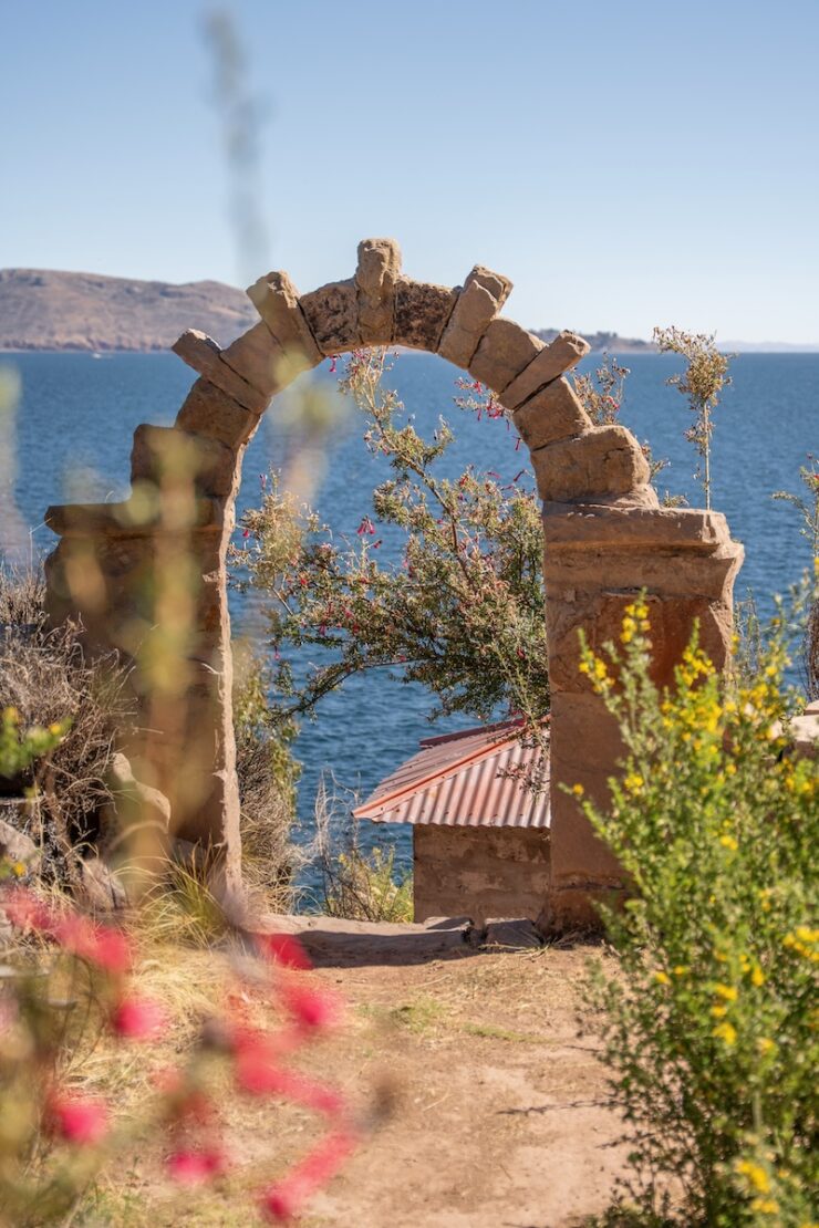 Insel Taquile im Titicacasee Peru