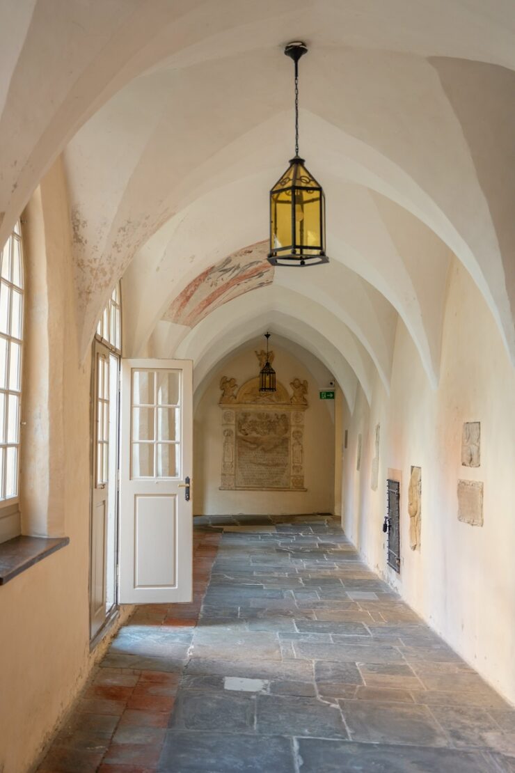 Kreuzgang im Franziskanerkloster in Graz