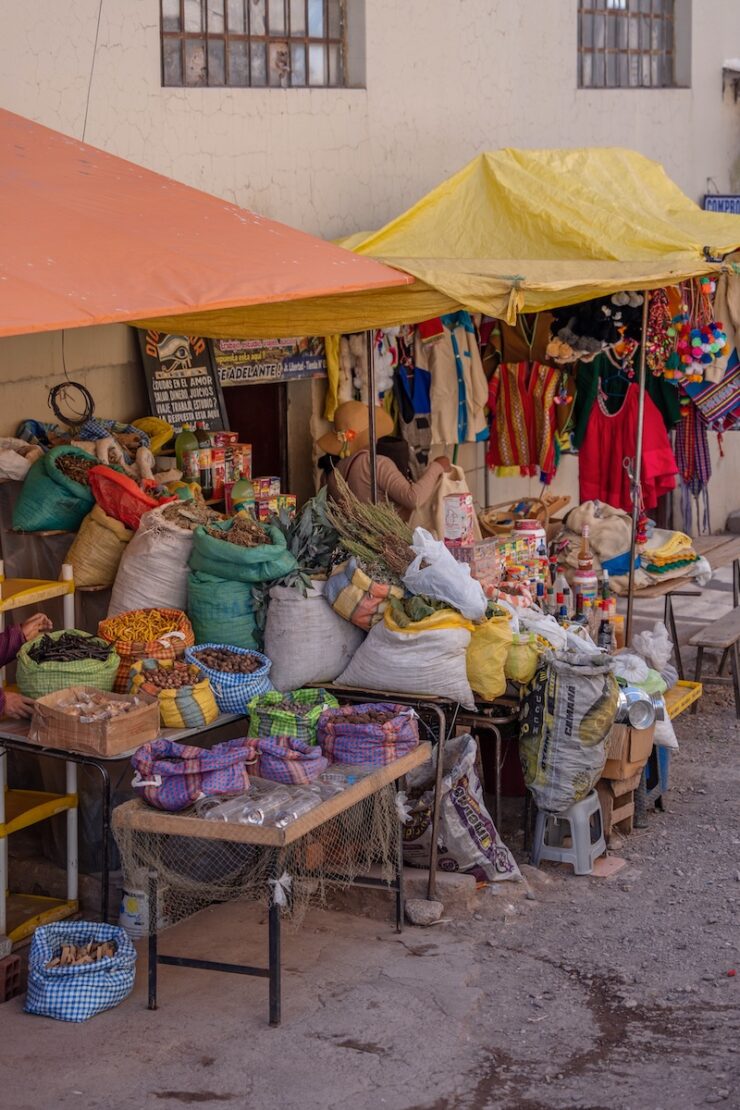 Markt in Juliaca Peru