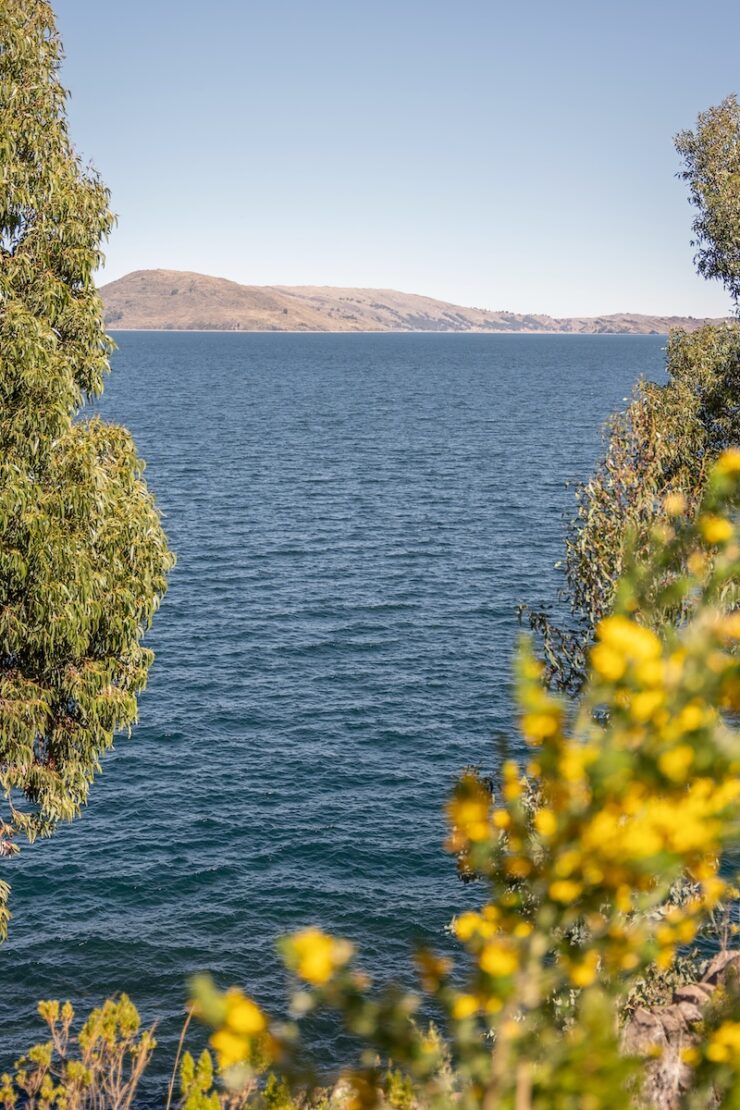 Mediterrane Insel im Titicacasee Sehenswuerdigkeiten