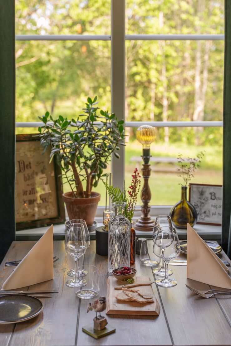 Restaurant im Trakt Forest Hotel Skogssviter in Schweden