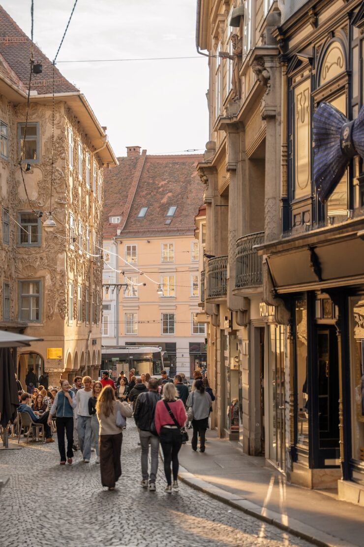 Spaziergang durch die Altstadt von Graz