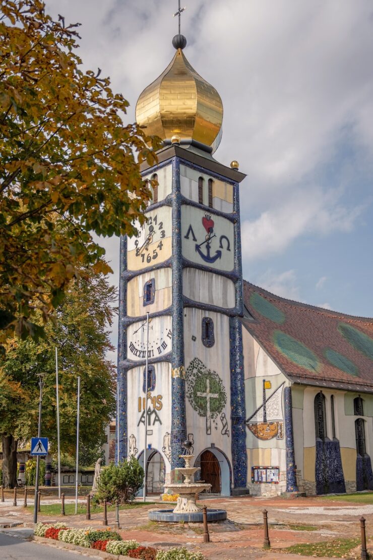 St. Barbara Kirche in Baernbach bei Graz