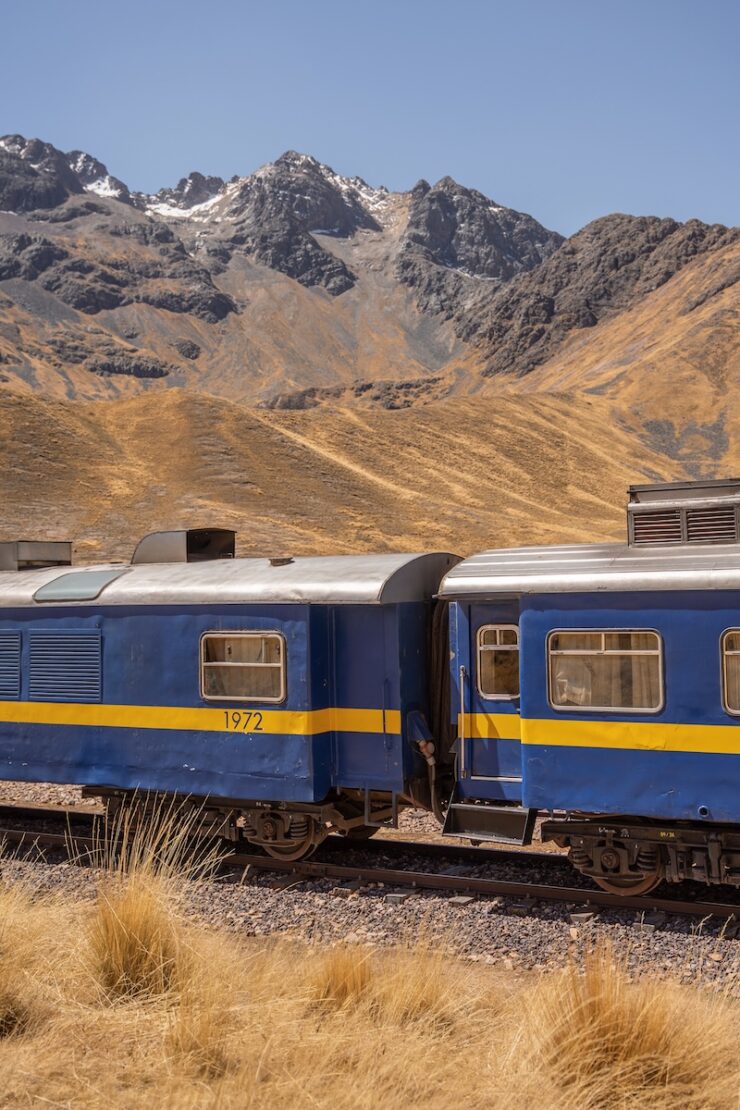 Titicaca Train am La-Raya-Pass in Peru